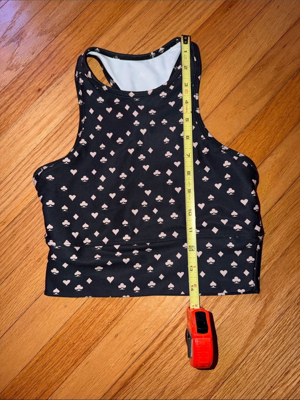 Card Suits Sports Bra - Picture 5 of 6